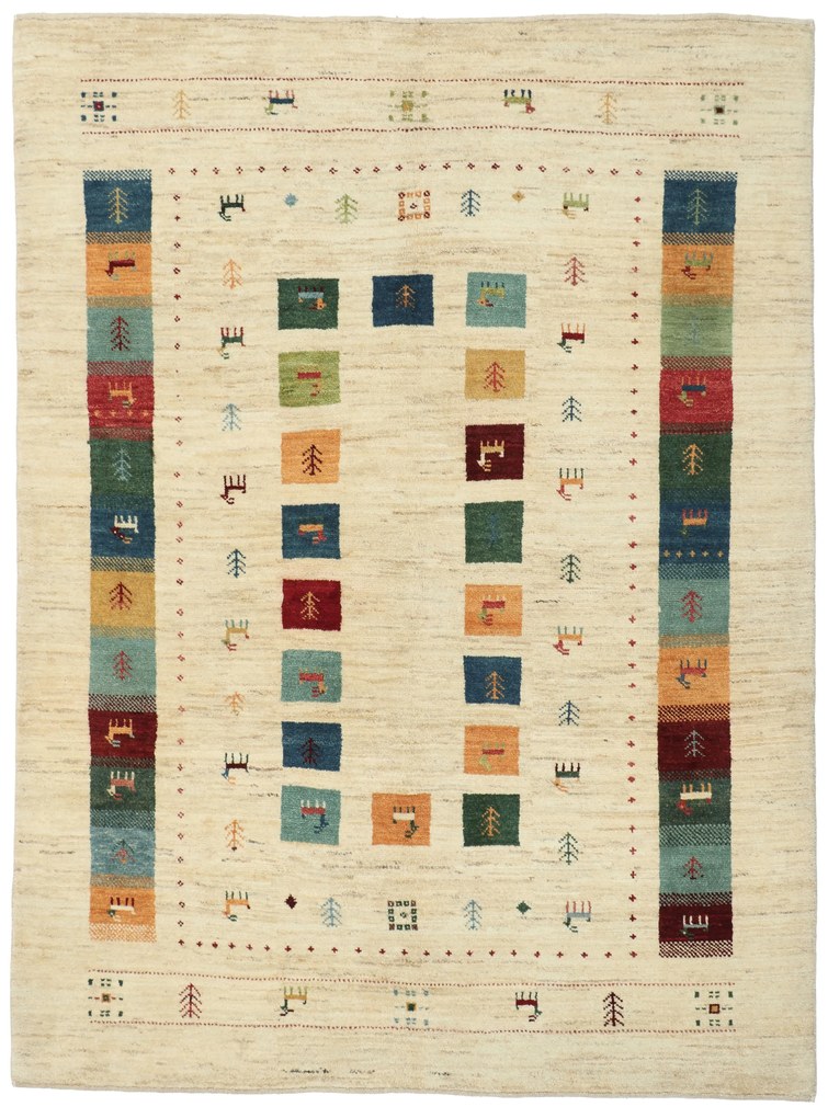 Gabbeh Tappeto persiano 180 x 230 (Iran) Annodato A Mano