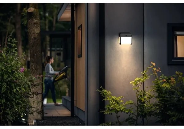 Philips -Applique a LED solare con sensore EZRA LED/1,8W/3,7V 3000K IP44