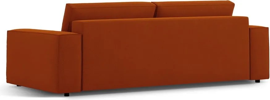 Divano letto color mattone 247 cm Jodie - Micadoni Home
