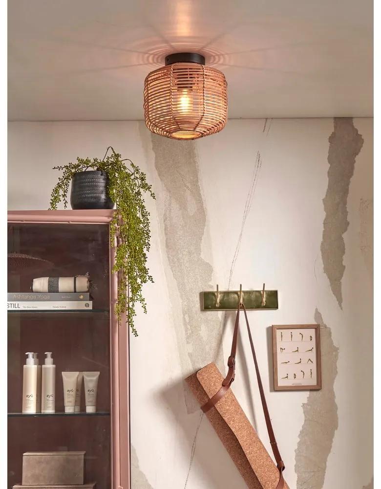 Lampada da soffitto con paralume in rattan di colore naturale ø 25 cm Tanami - Good&amp;Mojo
