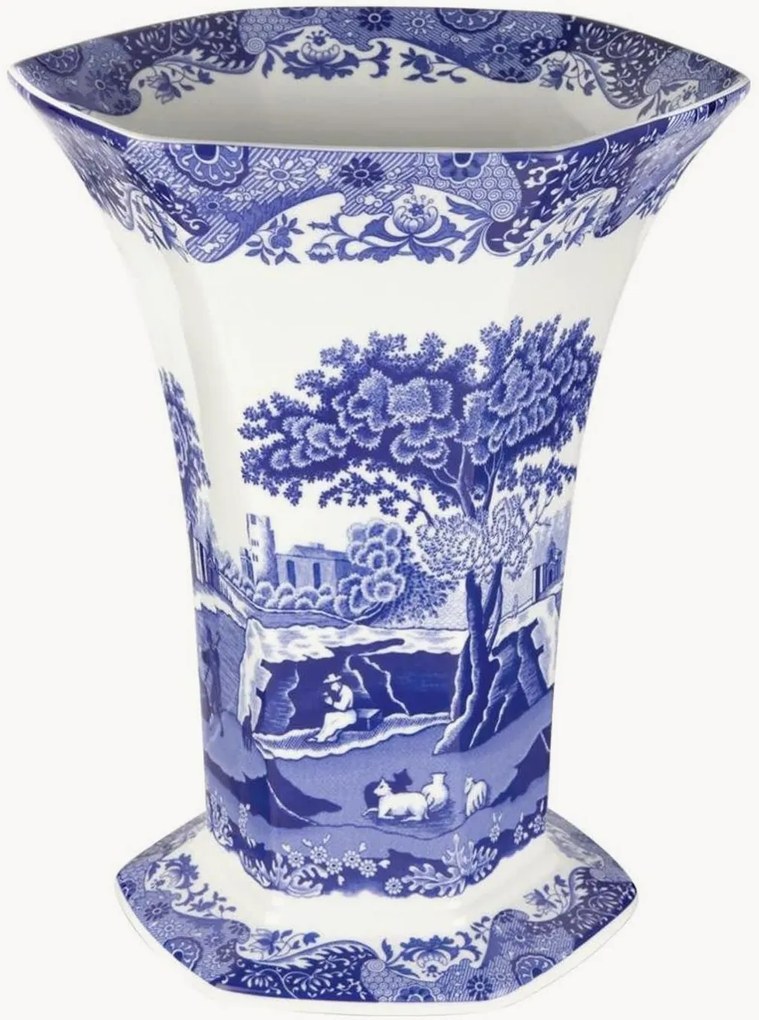 Vaso in porcellana Blue Italian