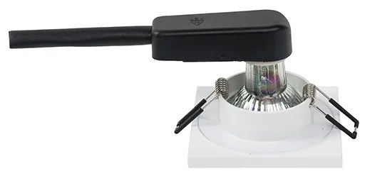 Set di 6 faretti da incasso moderni bianchi per bagno - Doku