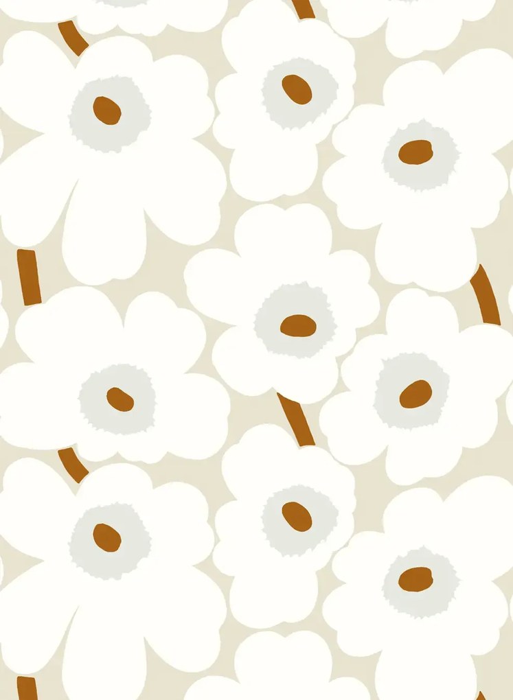 Marimekko Carta da parati Unikko - 23351