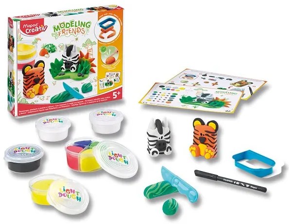 Set di modellazione Maped Creativ - Amici della terra selvaggia