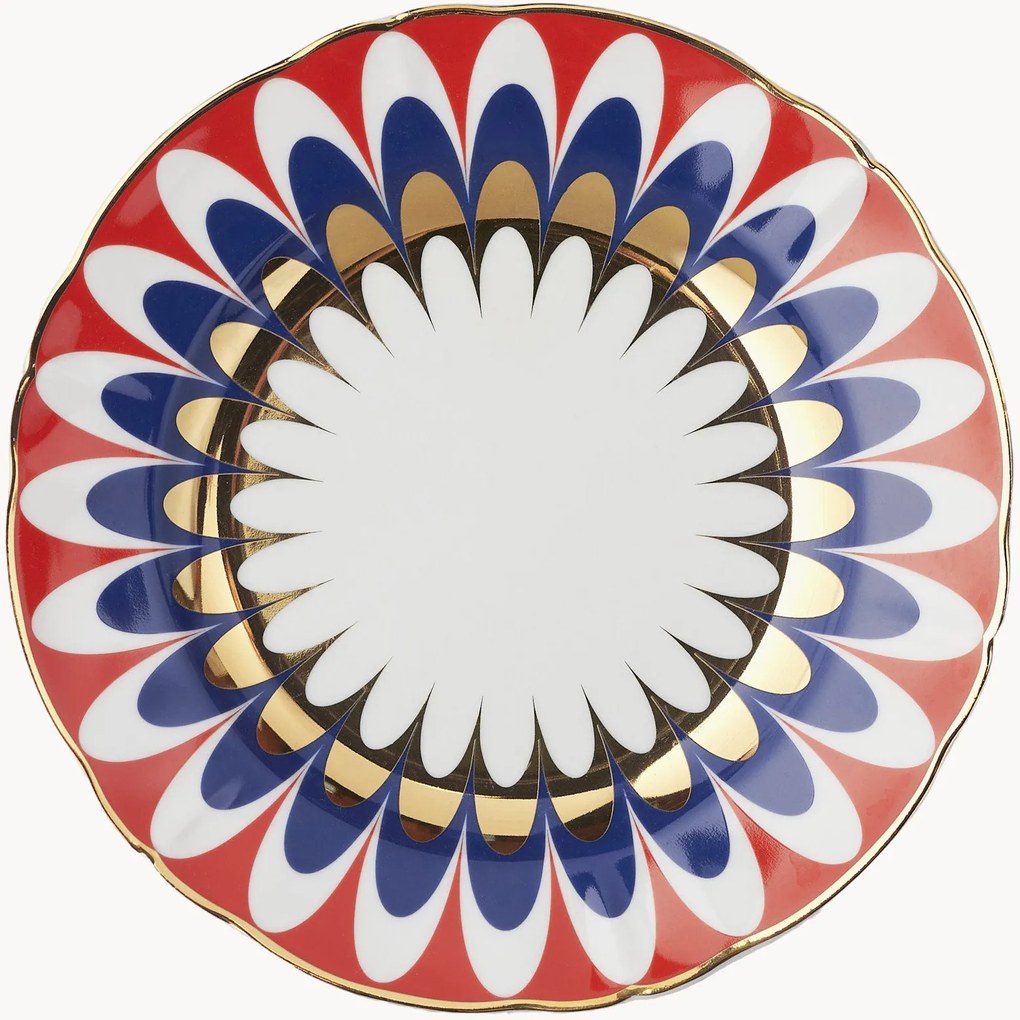 Piatto da colazione fatto a mano Abracadabra