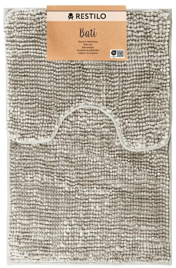 Set di 2 tappetini da bagno beige Bati - AmeliaHome