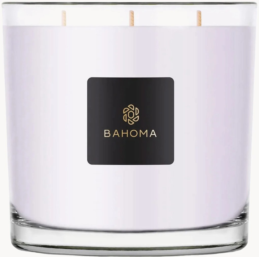 Candela XXL in scatola (erica selvatica e legno di quercia)