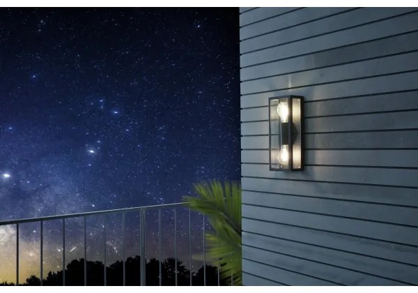 Eglo 98273 - Applique da esterno ALAMONTE 2xE27/60W/230V IP44