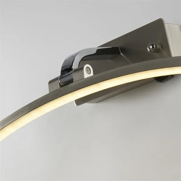 Searchlight 79821-40SS - Lampada LED per quadri SANTORINI LED/8,2W/230V argento