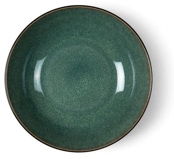 Ciotolina da portata verde/nera in gres 1,8 l Gastro Green/Black – Bitz