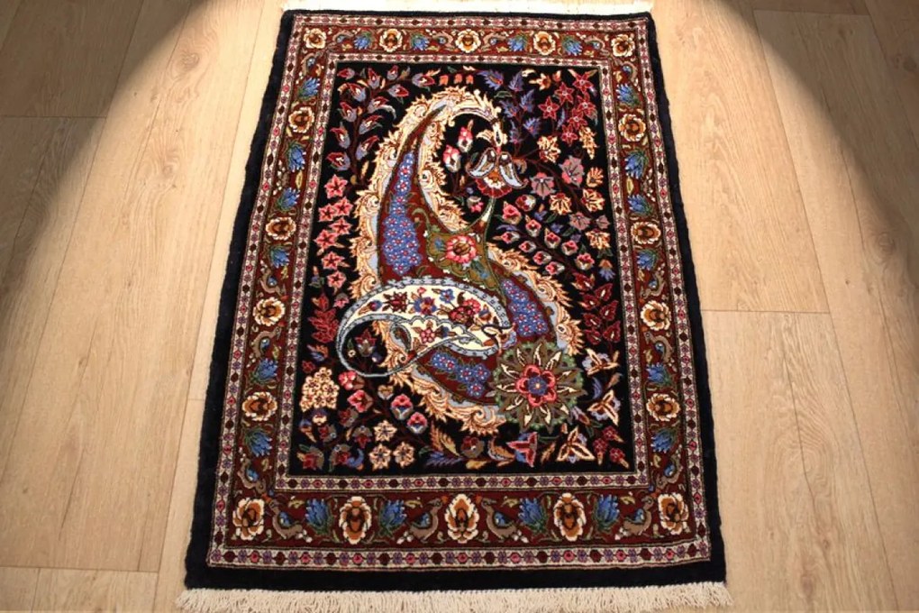 Persian Tappeto 90 x 60 (Iran) Annodato A Mano