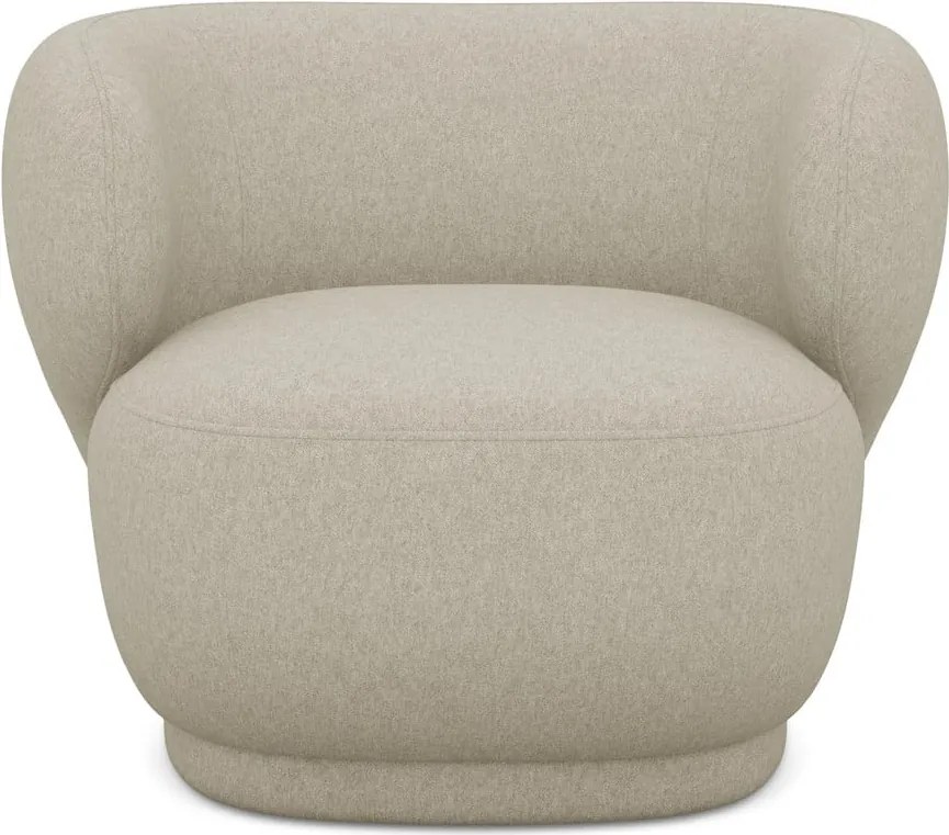 Poltrona beige Hina – Makamii