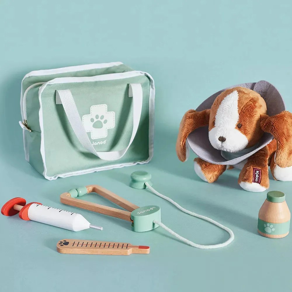 Valigetta veterinaria con accessori