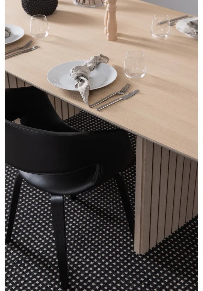 Tavolo da pranzo bianco in rovere 105x220 cm Christo - Actona