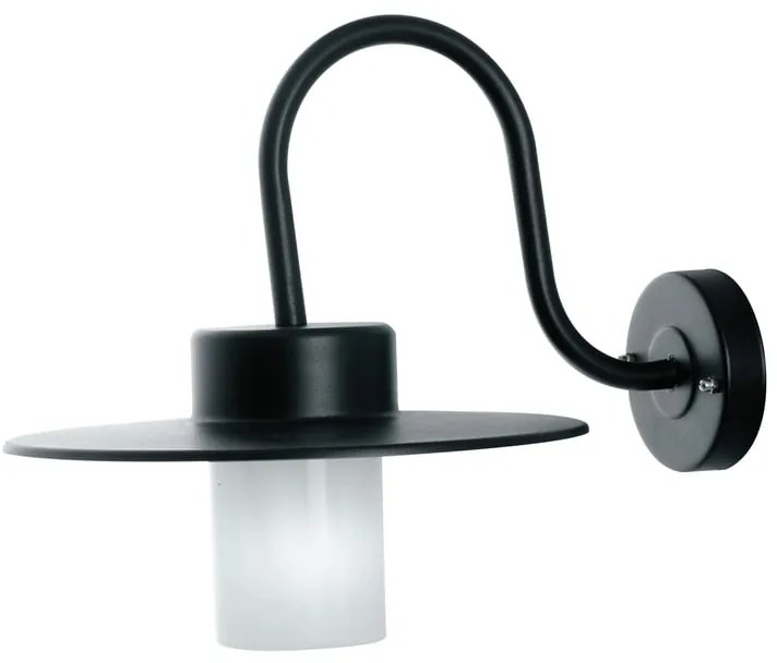 Applique da esterno York nero IP44 1X E27 INTEC