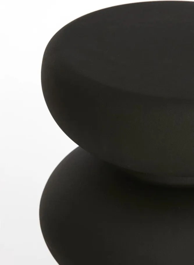 Tavolino rotondo in metallo ø 35 cm Kobodo - Light &amp; Living