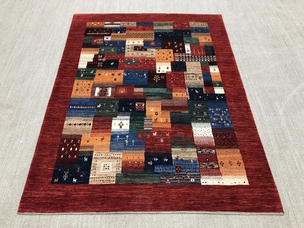 Loribaft Tappeto 150 x 200 (Iran) Annodato A Mano