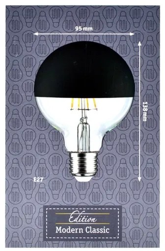 Lampadina LED dimmerabile con un mirror spherical cap E27/6,5W/230V - Paulmann 28676