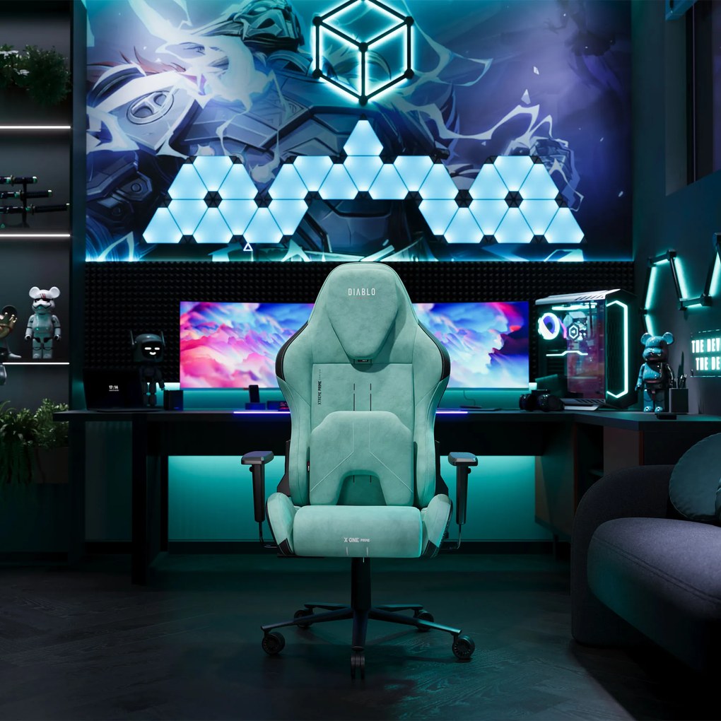Sedia da gaming Diablo X.One Prime Mystic Mint Normal Size