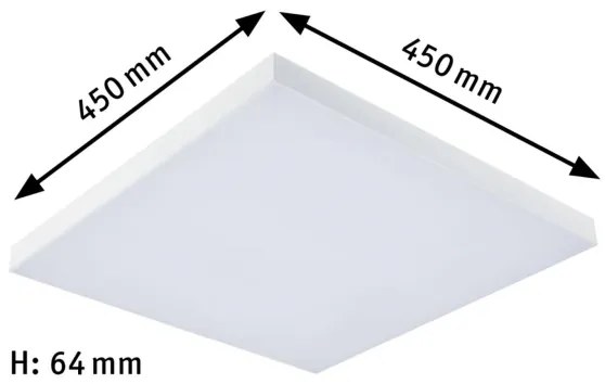 Paulmann 79905 - LED/19W RGBW Plafoniera con dimmer VELORA 230V + T