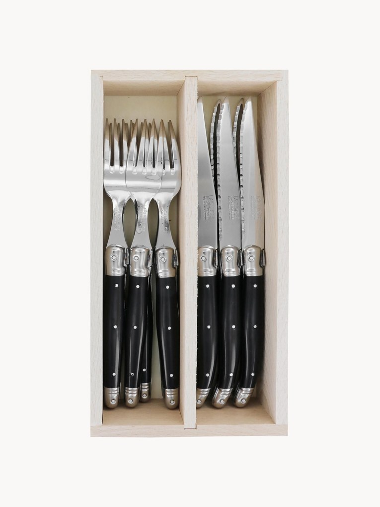 Set di posate altamente lucidate Debutant, 6 persone (12 pz)