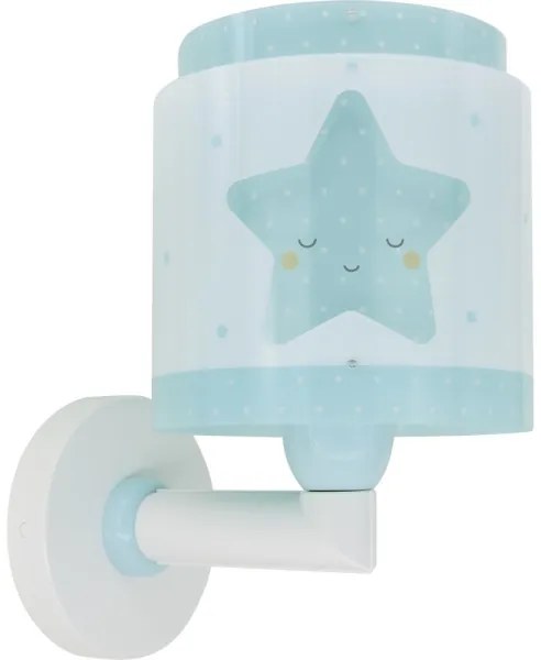 Dalber 76019T - Applique per bambini BABY DREAMS 1xE27/15W/230V blu