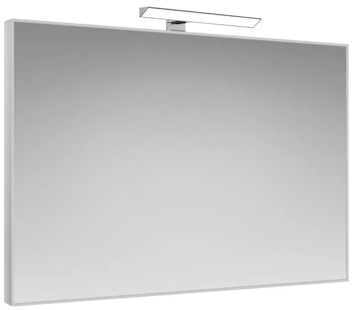 Specchio con illuminazione integrata bagno rettangolare Frame L 70 x H 70 x P 2.5 cm