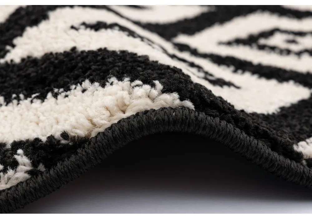 Tappeto bianco e nero 160x220 cm Avanti - FD