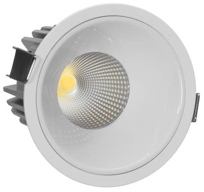 Faro da Incasso 18W Foro Ø90mm Bianco IP40 CCT BRIDGELUX LED 3 Parabole Colore Bianco Variabile CCT