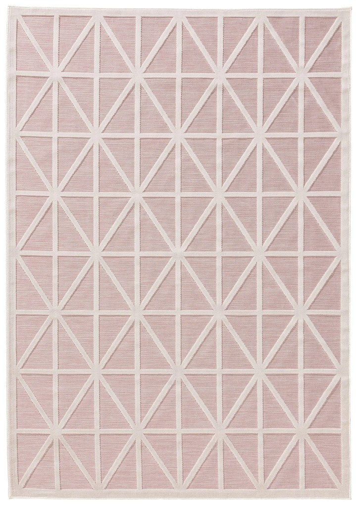 benuta Pop Tappeto per interno ed esterno Orion Rosa 200x300 cm - Tappeto outdoor per balcone, terrazzo e giardino