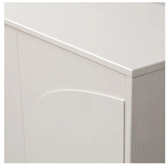 Mobile in legno di pino grigio chiaro 85x135 cm Cadiz - WOOOD