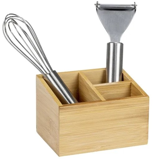 WENKO 23916100 - Organizer TERRA 12x9 cm marrone