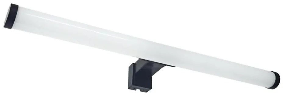 Illuminazione LED per specchio da bagno, 10 W, 230 V, 45 cm, IP44, nero