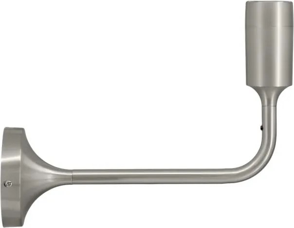 Lampada da parete argentata in metallo senza paralume Santé – UMAGE