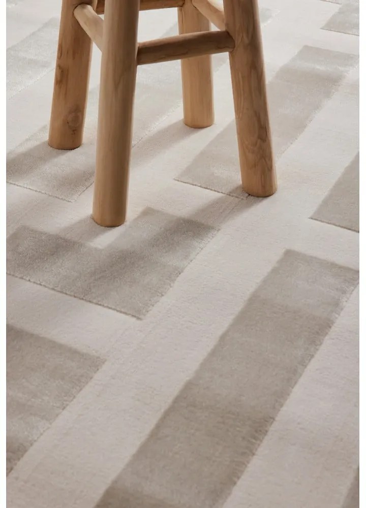 Tappeto grigio/color crema 160x235 cm Perles Onyx – Elle Decoration