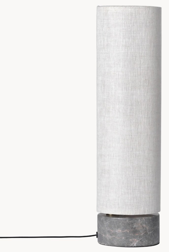 Lampada da terra a LED con luce regolabile e base in marmo Unbound, varie misure