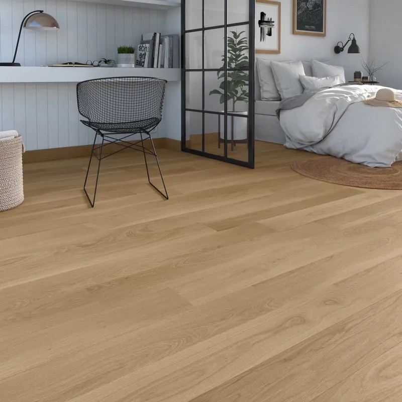 Parquet prefinito L in rovere vetrificato sp. 14/3.3 mm Intenso L 1.548 m²