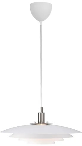 Nordlux - Lampadario a sospensione con filo BRETAGNE 1xG9/25W/230V bianco