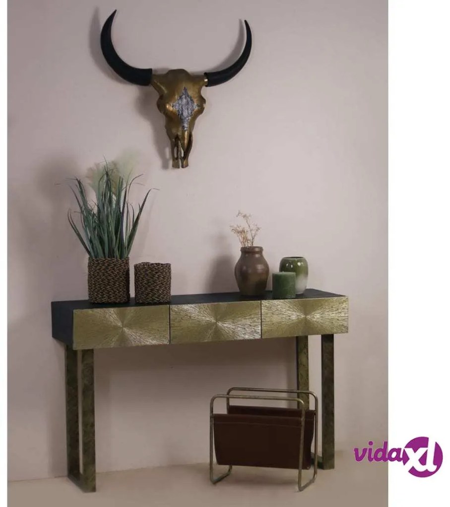 HSM Collection Testa di Bufalo Decorativa L 80x10x80 cm