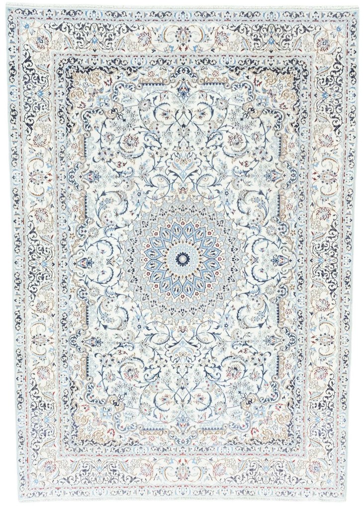 Nain Tappeto 310 x 220 Beige (Iran) Annodato A Mano