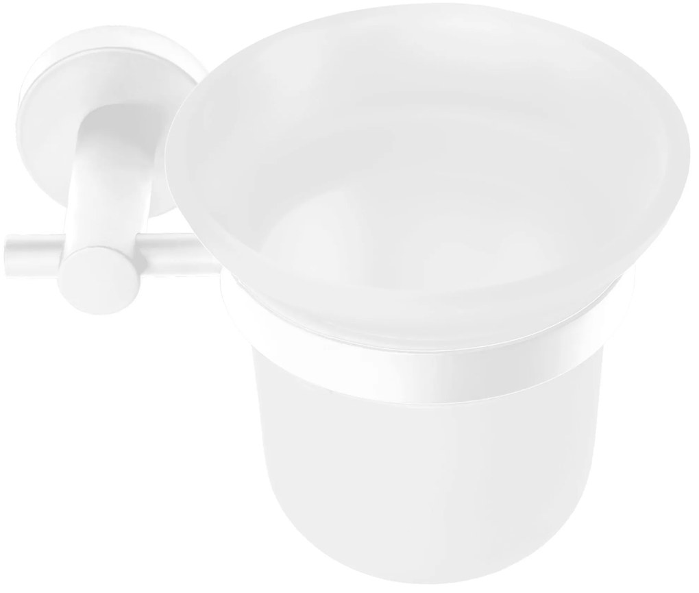 Spazzola per WC White 322234B LEO