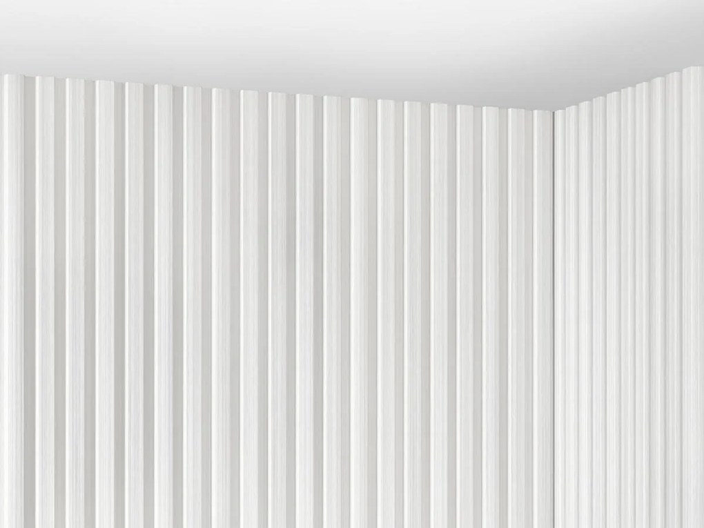 Pannello da parete 3D Set da 3,71m² Bianco - Lotto di 8 pezzi - TATIANA