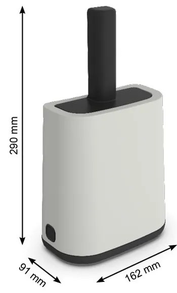 Cazzuola con supporto 9x16 cm Biala - Rotho