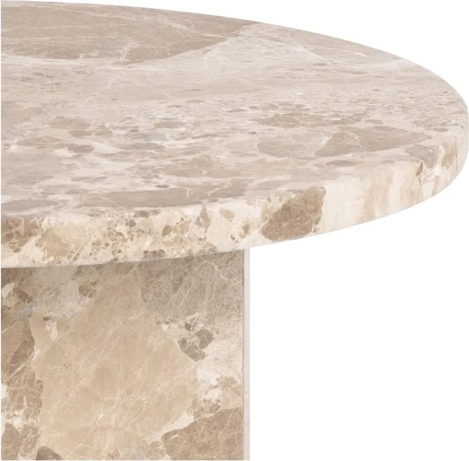 Tavolino rotondo in marmo ø 50 cm Naxos - Actona