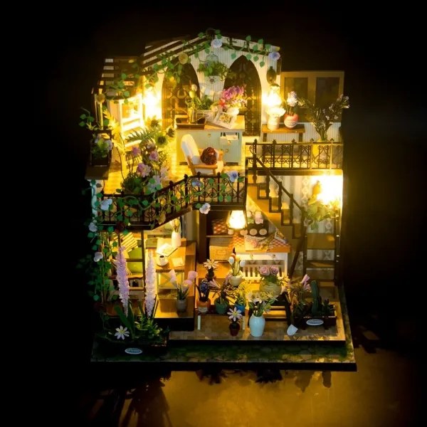 2Kids Toys - Miniatura casa Darcyin fiore 2xAAA