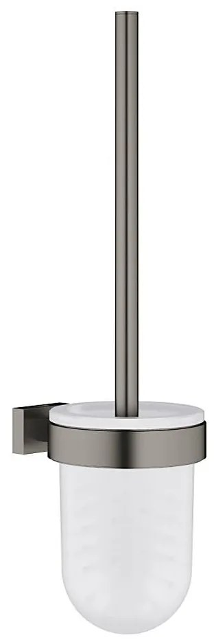 GROHE 40513AL1 - Set per la pulizia del WC ESSENTIALS CUBE grafite