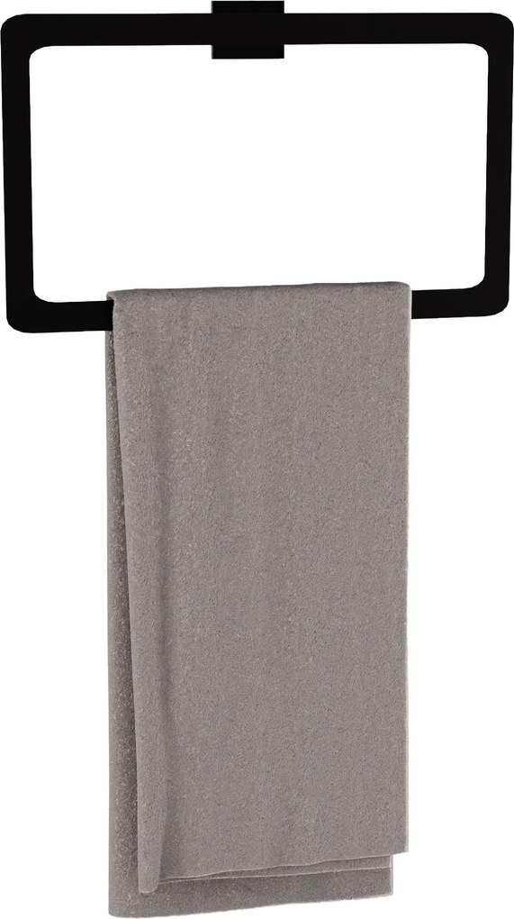 Portasciugamano da bagno Ring 210 OSTE MATT BLACK