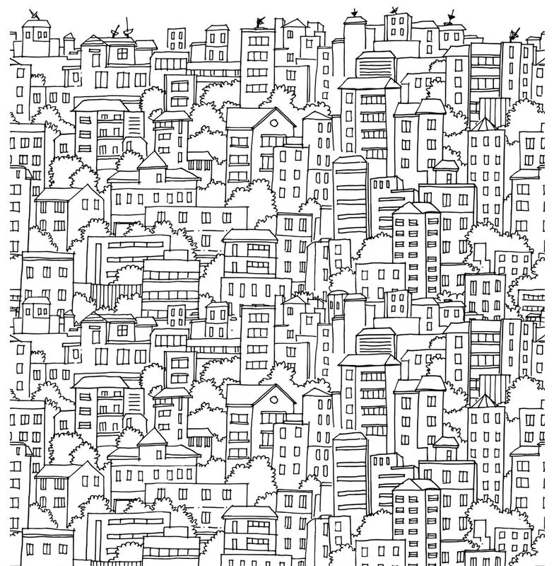 Fotomurale City, multicolore 159 x 280 cm