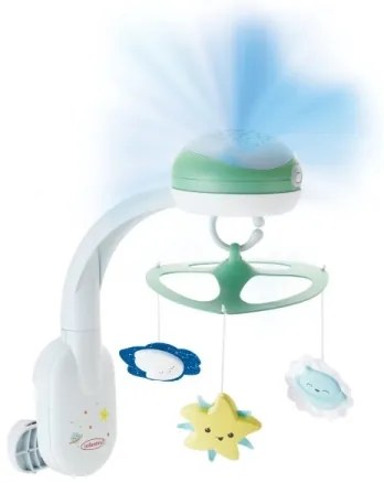 Infantino - Culla per bambini mobile con melodia 3in1 3xAA verde