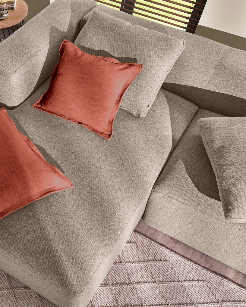 Kave Home - Cuscino Blok 50 x 60 cm beige